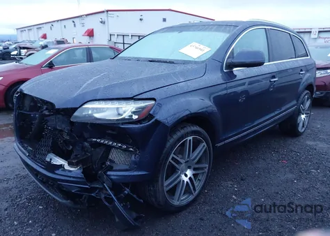 2013 Audi Q7 3.0 Tdi Premium from USA, damaged, VIN WA1VMAFE3DD007438